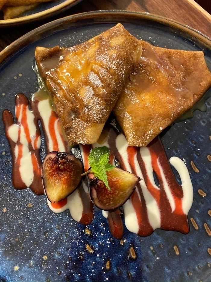 Блины с маскарпоне