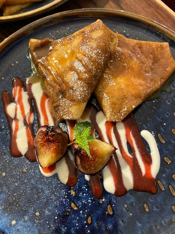 Блины с маскарпоне