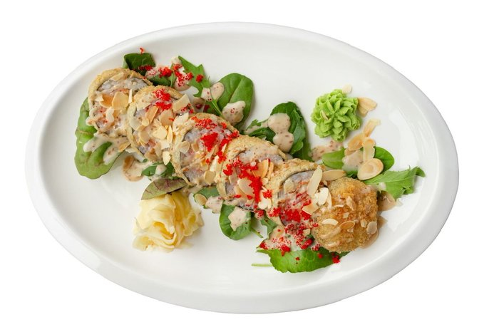 Горячий с крабом