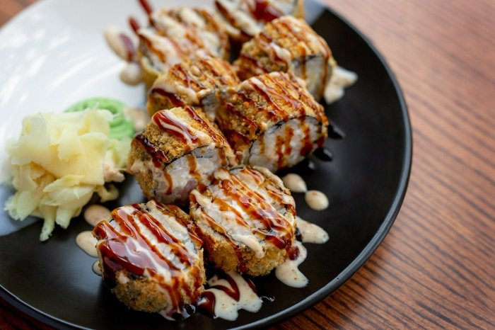 Горячие с креветкой